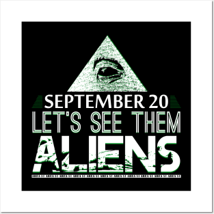 Let's See Them Aliens 9/20 Posters and Art